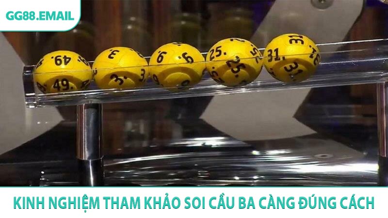Soi Cầu Ba Càng - Cách Phân Tích Bộ Số Từ Kết Quả Trước Đó